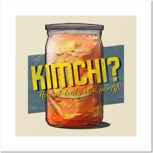 Kimchi Party Posters and Art